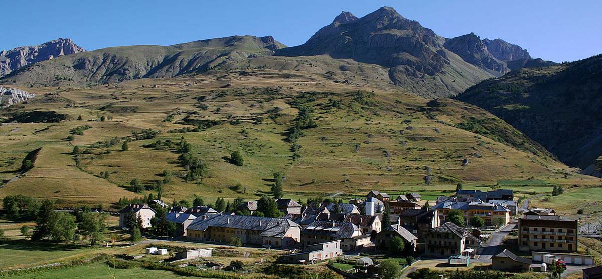 Village de Larche en Haute Ubaye